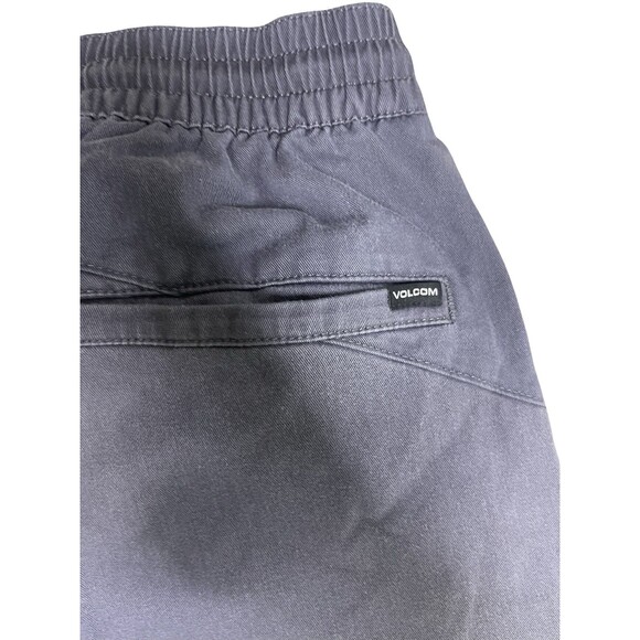 MENS SIZE Medium VOLCOM DARK GRAY CHARCOAL JOGGERS PANTS - Picture 11 of 12
